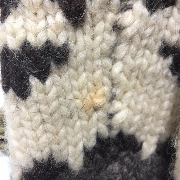 TUAK HAND KNITTED CARDIGAN SWEATERS SIZE M - Picture 7 of 8